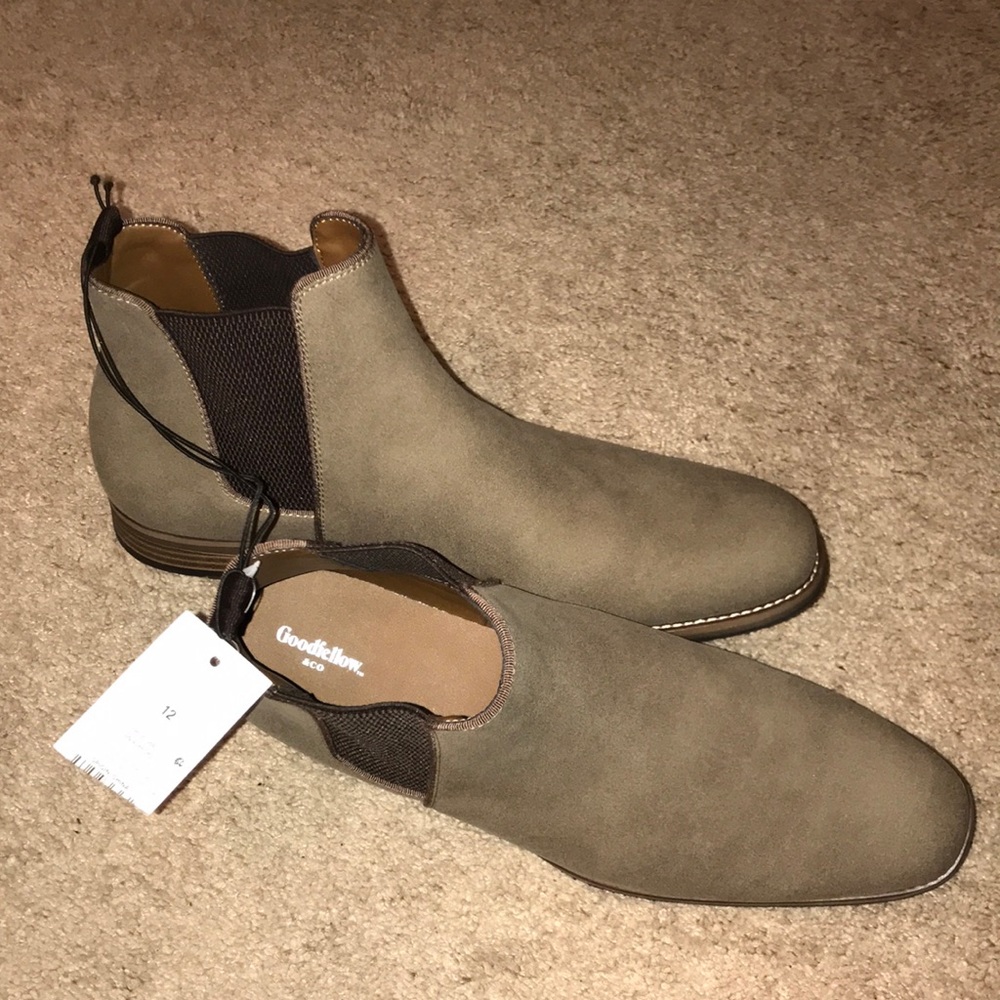 GOODFELLOW & CO ASHFORD BOOTS TAN 13